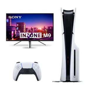 پلی استیشن 5 اسلیم دیسک خور + مانیتور Sony InZone M9 - تصویر 1