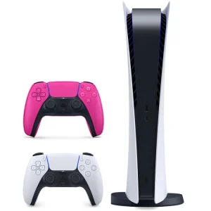 پلی استیشن 5 دیجیتال + دوال سنس صورتی - تصویر 1