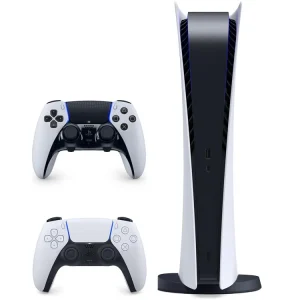 PS5 نسخه دیجیتالی + یک عدد دوال سنس اج - تصویر 1