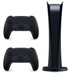 خرید PS5 نسخه دیجیتال + دو عدد دوال سنس - سیاه