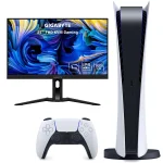 خرید پلی استیشن 5 دیجیتال + مانیتور Gigabyte M27F A