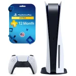 خرید پلی استیشن 5 + اشتراک ۱۲ ماهه پلاس Extra - ریجن آمریکا
