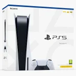 خرید PlayStation 5 دیسک خور + دوال سنس قرمز