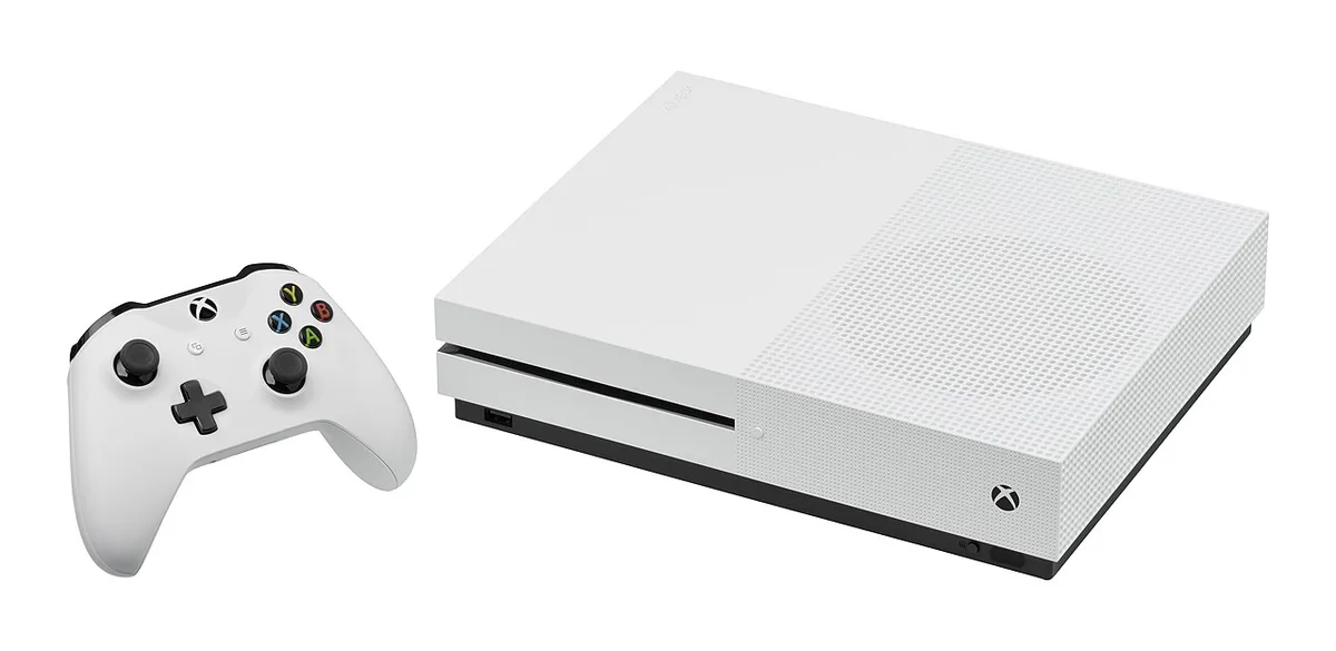 خرید ایکس باکس وان - Xbox One S خرید ایکس باکس وان اس سفید به همراه دسته