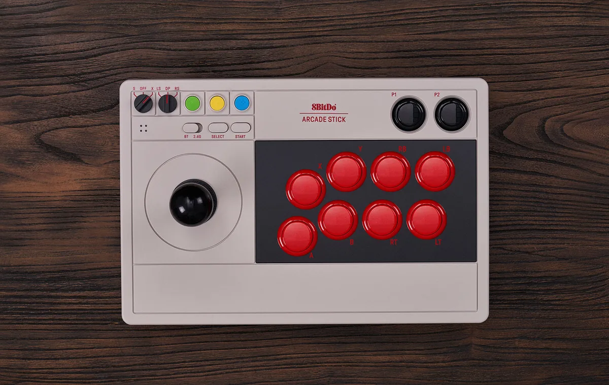 معرفی جوی استیک بیسیم 8BitDo Arcade Stick - تصویر 1