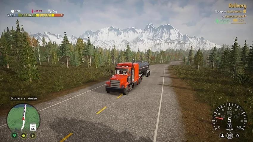 بازی Alaskan Road Truckers نسخه Highway Edition برای PS5 - تصویر معرفی 3