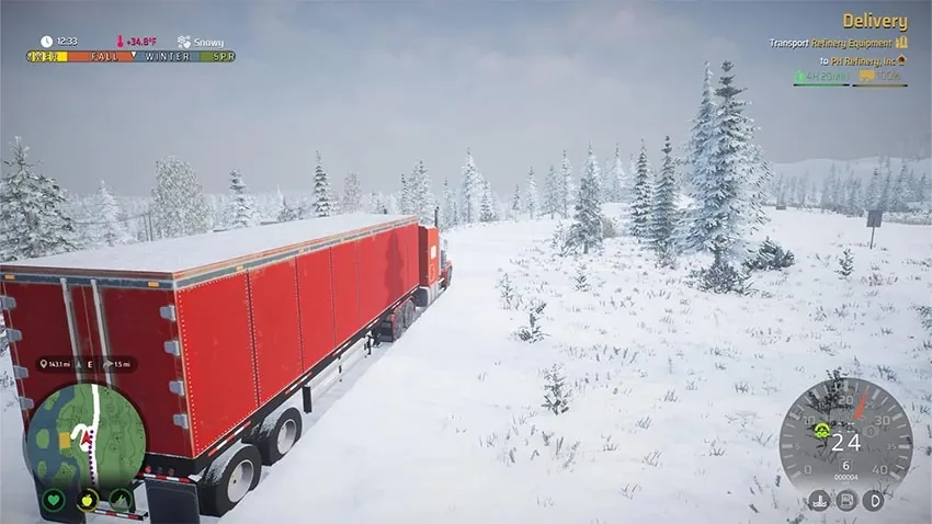 بازی Alaskan Road Truckers نسخه Highway Edition برای PS5 - تصویر معرفی 4