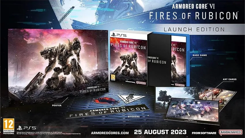 بازی Armored Core VI: Fires of Rubicon نسخه Launch Edition برای PS5 - تصویر معرفی 1