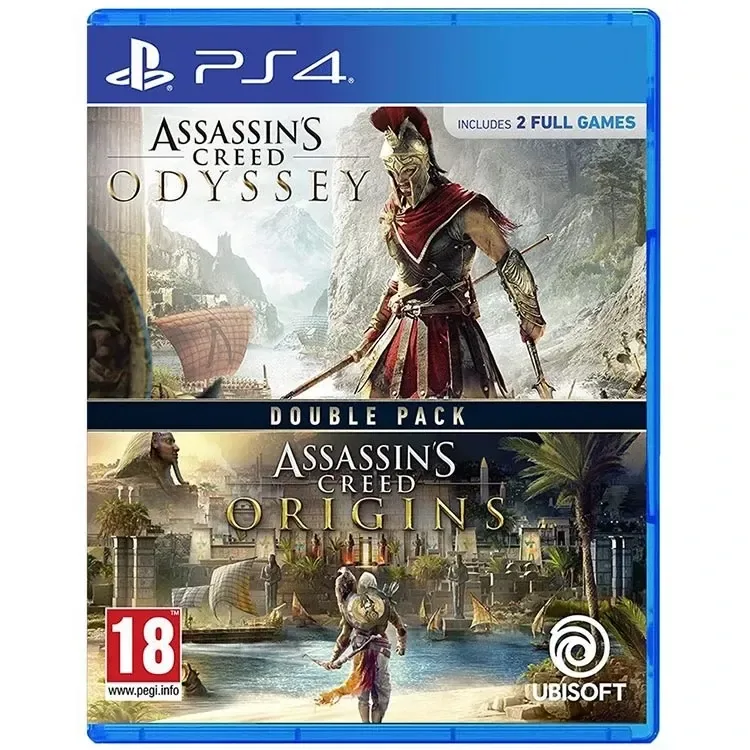 بازی Assassin's Creed Origins + Odyssey برای PS4