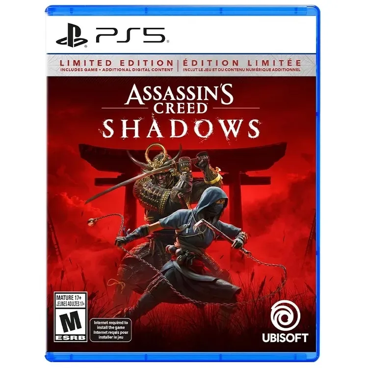 بازی Assassins Creed Shadows نسخه Limited Edition برای PS5