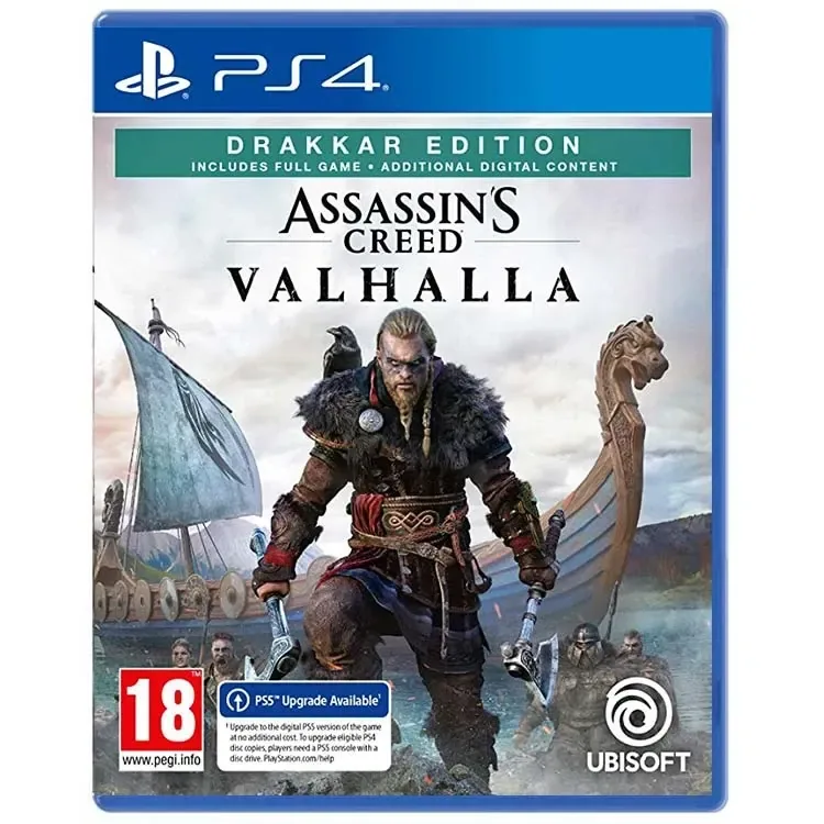 بازی Assassin's Creed Valhalla نسخه Drakkar Edition برای PS4