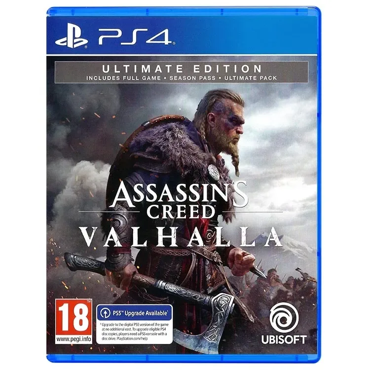 بازی Assassins Creed Valhalla نسخه Ultimate Edition برای PS4