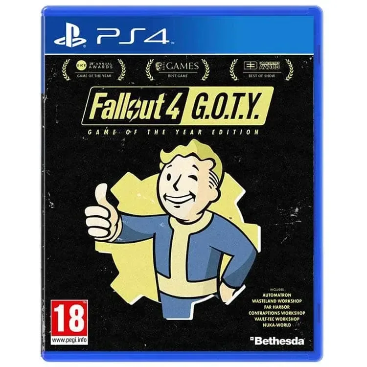 بازی Fallout 4 Game Of The Year Edition برای PS4