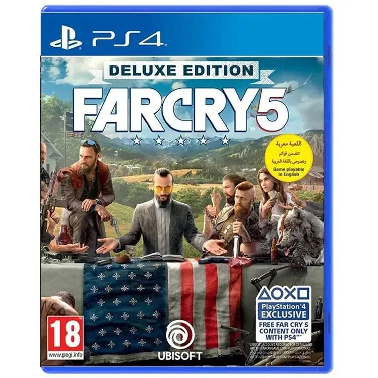 بازی Far Cry 5 نسخه Deluxe Edition برای PS4