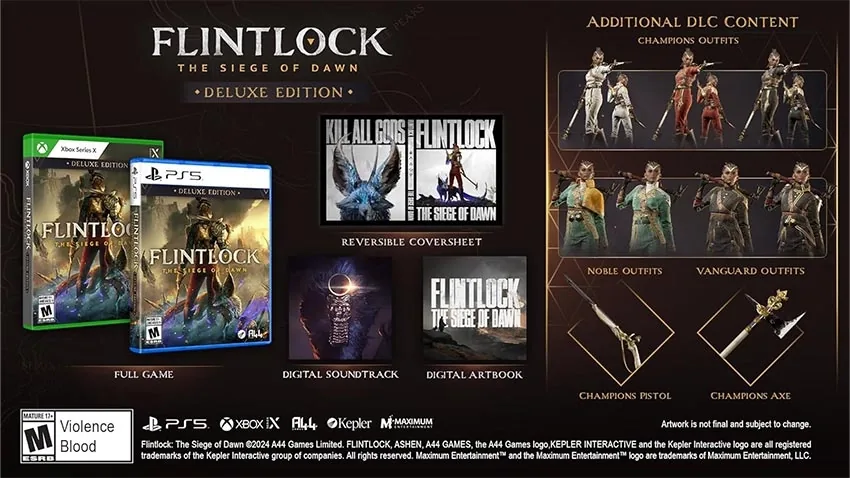 بازی Flintlock: The Siege of Dawn نسخه Deluxe Edition برای PS5 - تصویر معرفی 1