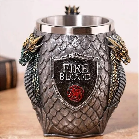 لیوان طرح گیم اف ترونز Game Of Thrones Fire And Blood - تصویر معرفی 1