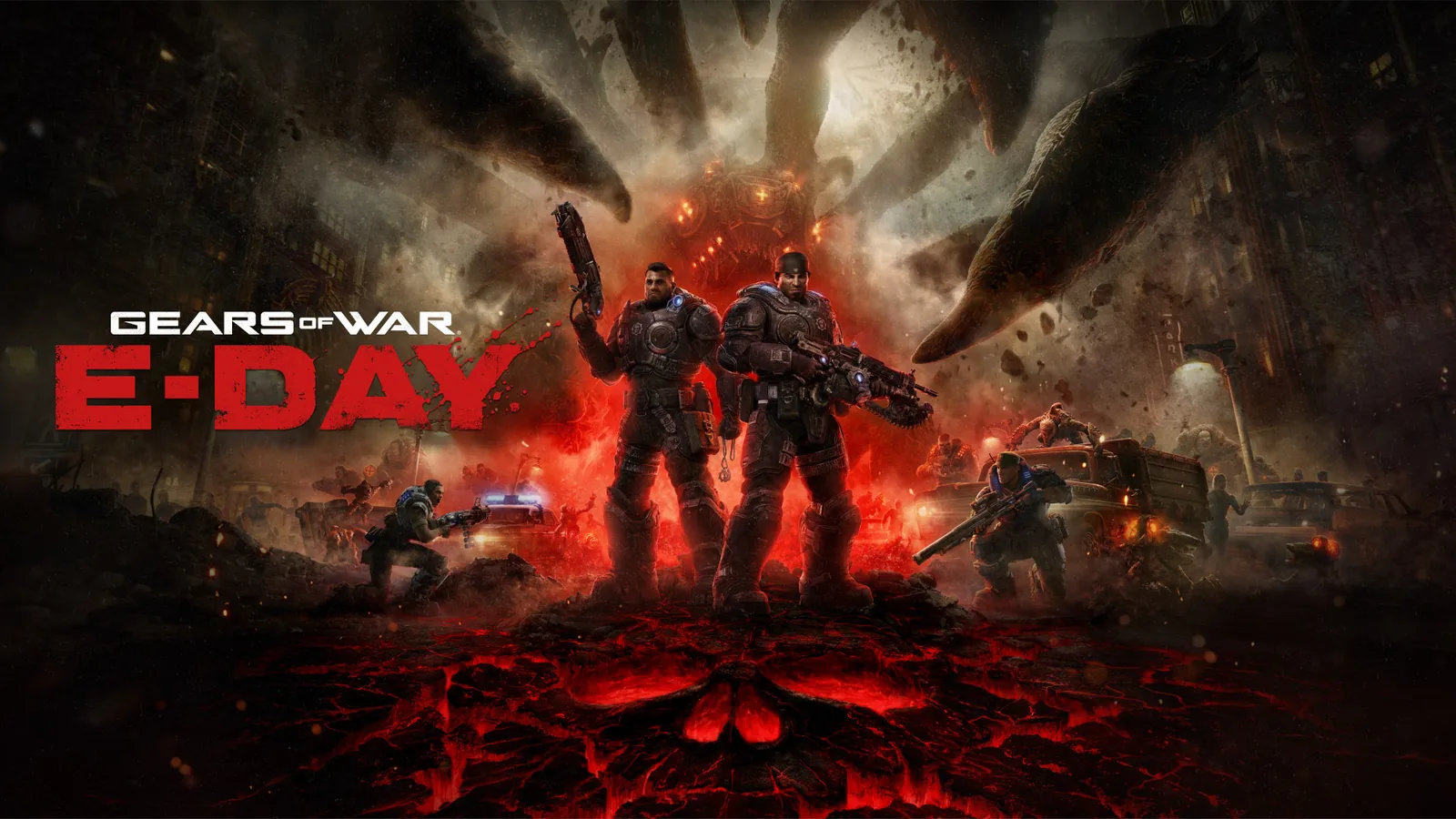 هنر کلیدی Gears of War E-Day مارکوس فینیکس