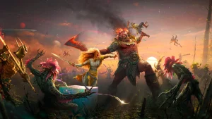 فی در God of War Laufey با سلاح کمان مار Serpent Bow