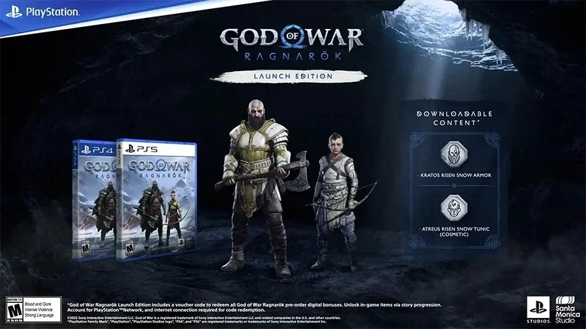 بازی God of War Ragnarok نسخه Launch Edition برای PS4 - تصویر معرفی 1