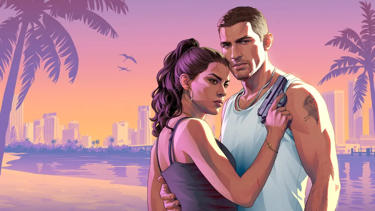جلد مجله Game Informer با شخصیتهای Grand Theft Auto VI