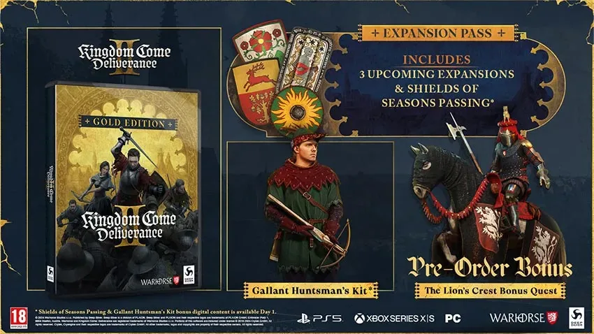 بازی Kingdom Come: Deliverance II نسخه Gold Edition برای PS5 - تصویر معرفی 1