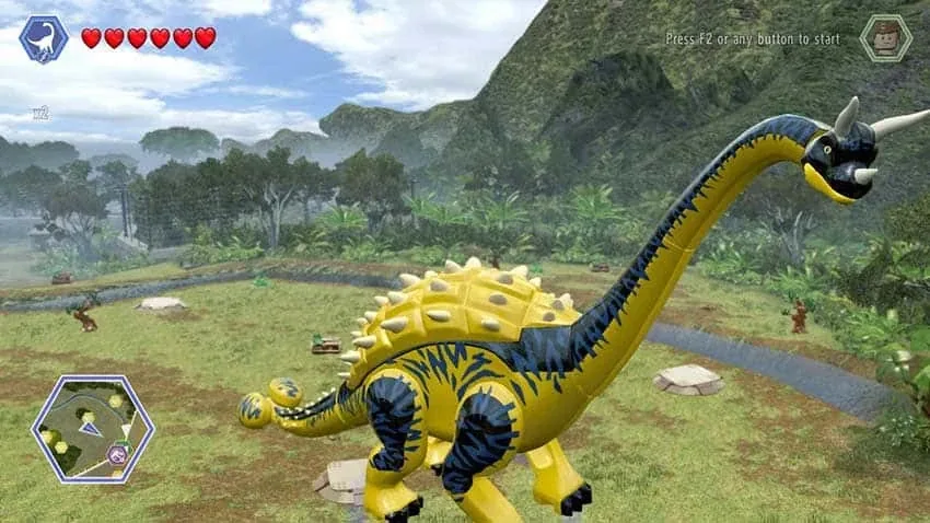 بازی Lego Jurassic World برای PS4 - تصویر معرفی 3