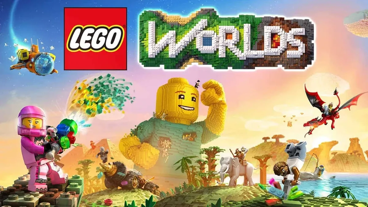 بازی Lego Worlds برای PS4 - تصویر معرفی 1