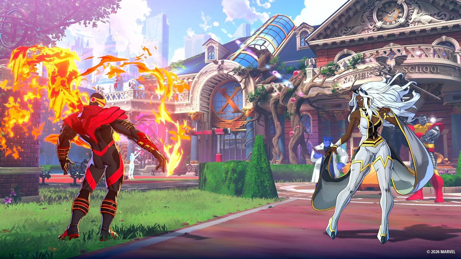 نبرد Phoenix Cyclops با Storm در MARVEL Tōkon: Fighting Souls
