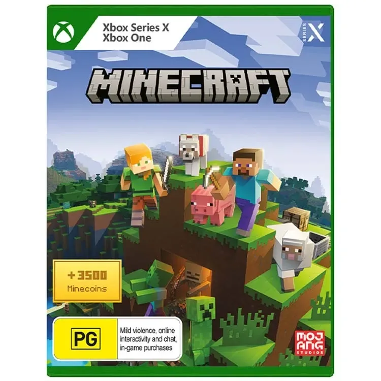 بازی Minecraft with 3500 Minecoins برای XBOX