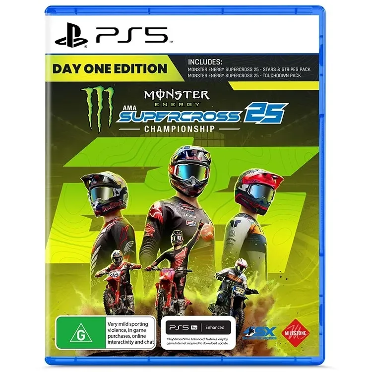 بازی Monster Energy Supercross 25 نسخه Day One Edition برای PS5