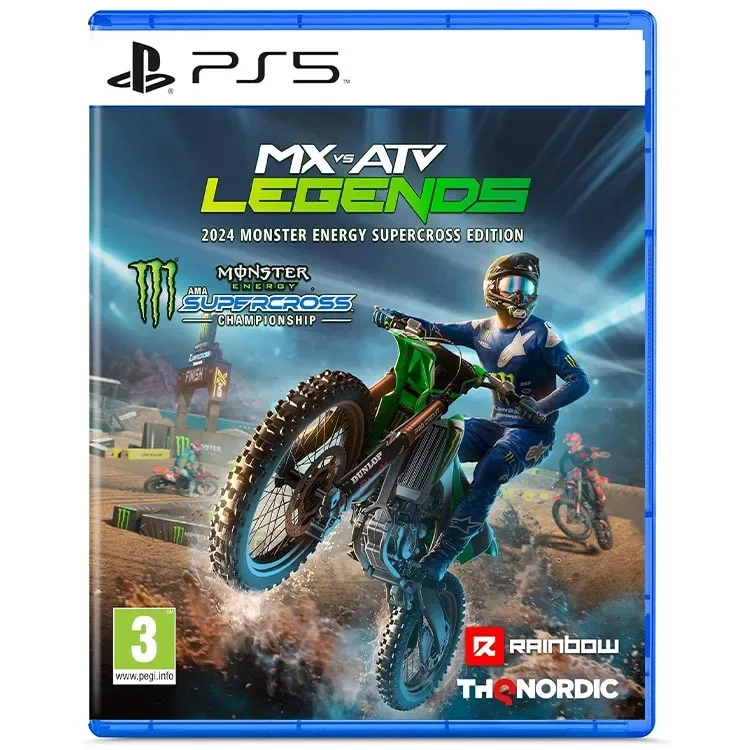 بازی MX vs ATV Legends: 2024 Monster Energy Supercross Championship Edition برای PS5
