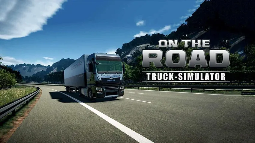 بازی On the Road Truck Simulator برای PS5 - تصویر معرفی 1