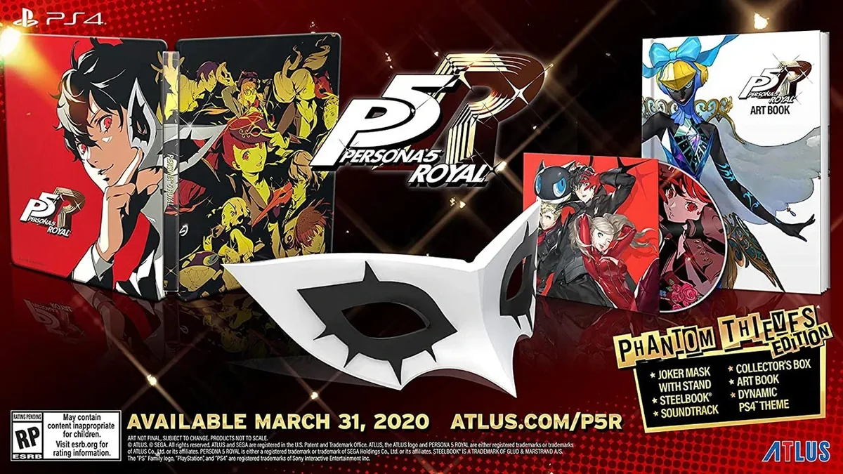 بازی Persona 5 Royal نسخه Phantom Thieves Collectors Edition برای PS4 - تصویر معرفی 1