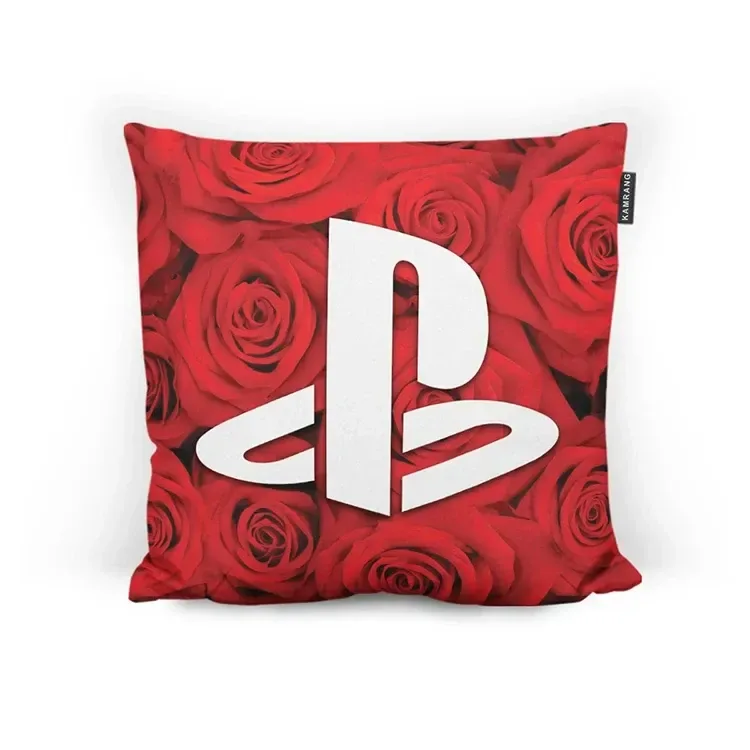 بالش طرح Playstation Red Roses سایز 45x45