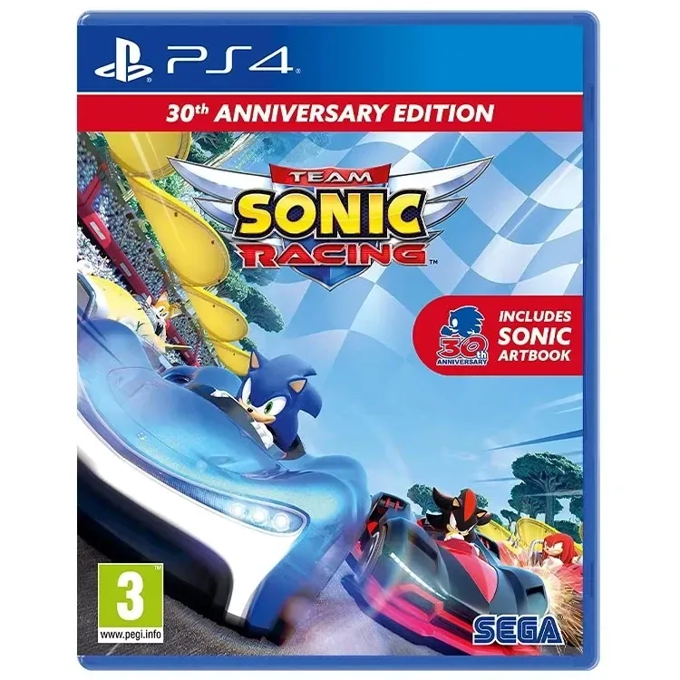 بازی Team Sonic Racing نسخه 30th Anniversary Edition برای PS4