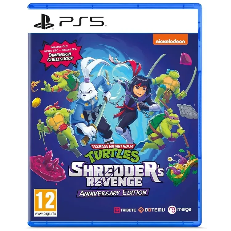 بازی Teenage Mutant Ninja Turtles: Shredders Revenge نسخه Anniversary Edition برای PS5