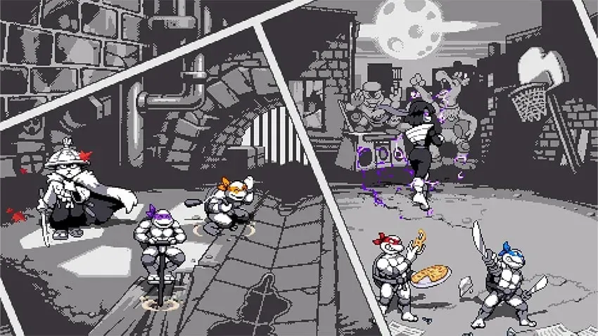 بازی Teenage Mutant Ninja Turtles: Shredders Revenge نسخه Anniversary Edition برای PS5 - تصویر معرفی 1