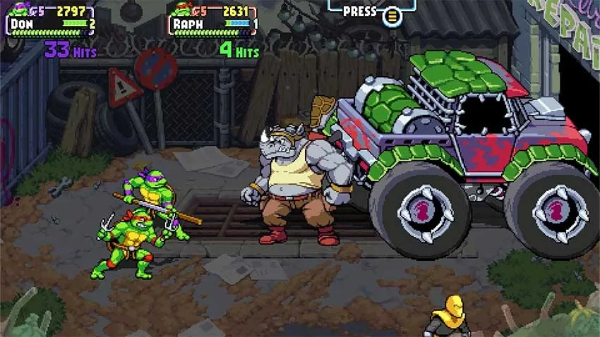 بازی Teenage Mutant Ninja Turtles: Shredders Revenge برای PS4 - تصویر معرفی 2
