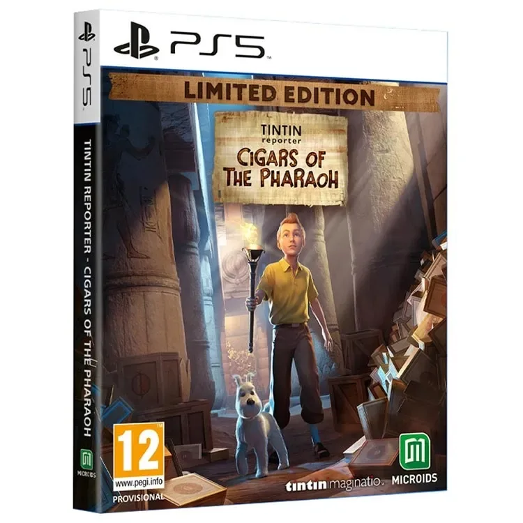 بازی Tintin Reporter: Cigars of the Pharaoh نسخه Limited Edition برای PS5