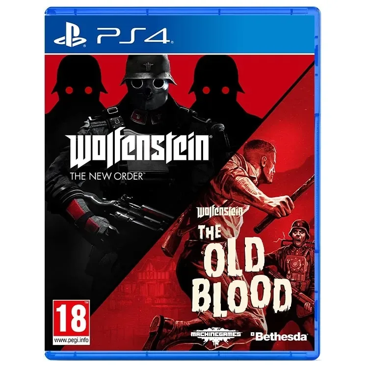 بازی Wolfenstein The New Order and Wolfenstein The Old Blood برای PS4