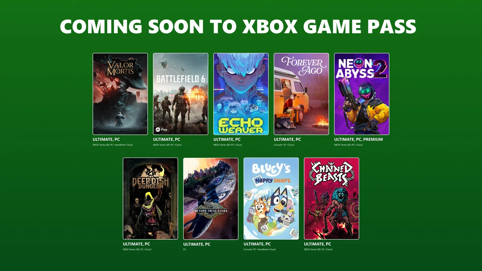 فهرست بازی‌های جدید Xbox Game Pass در نیمه اکتبر ۲۰۲۶
