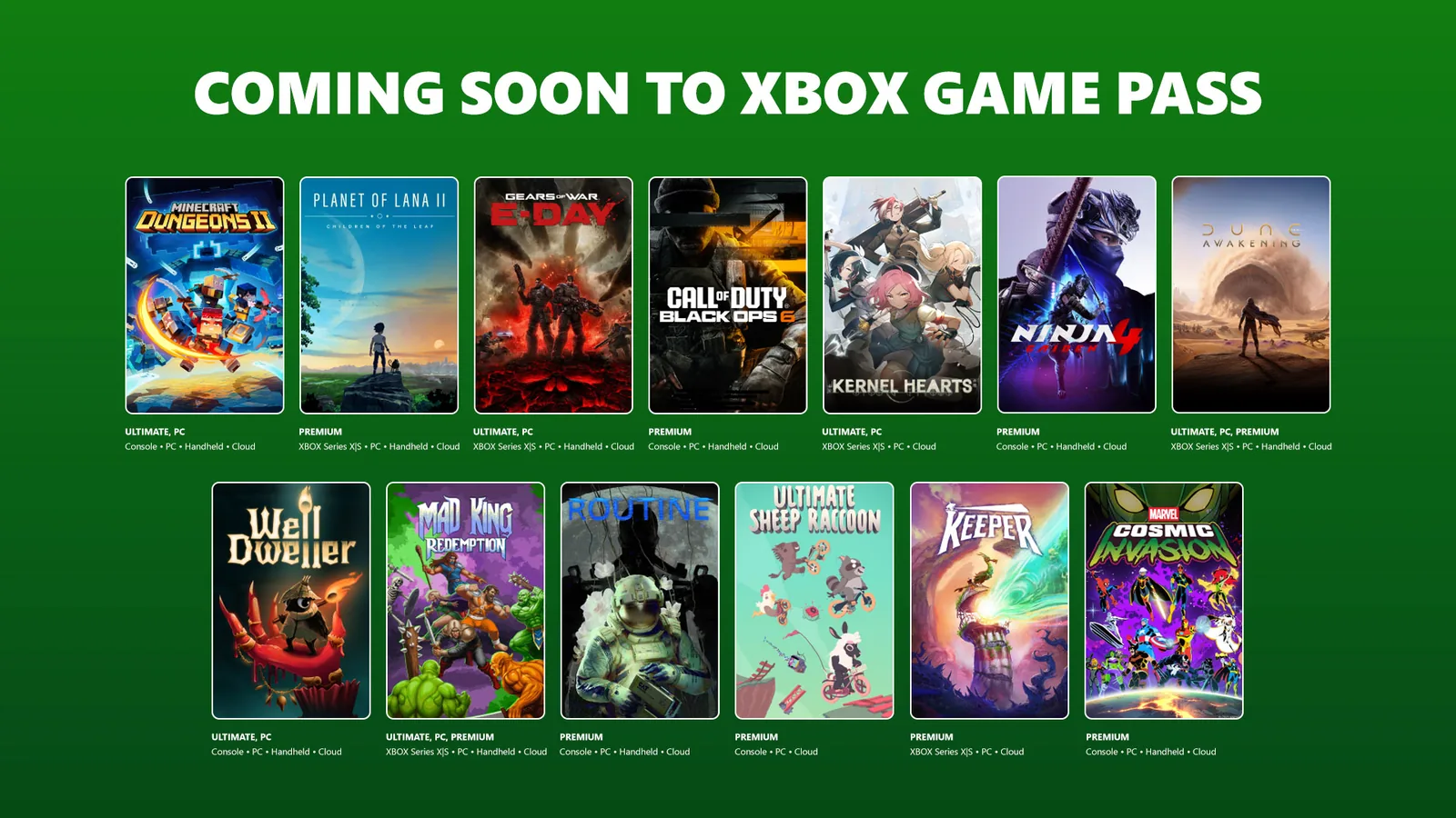 بازی‌های جدید Xbox Game Pass اکتبر ۲۰۲۶